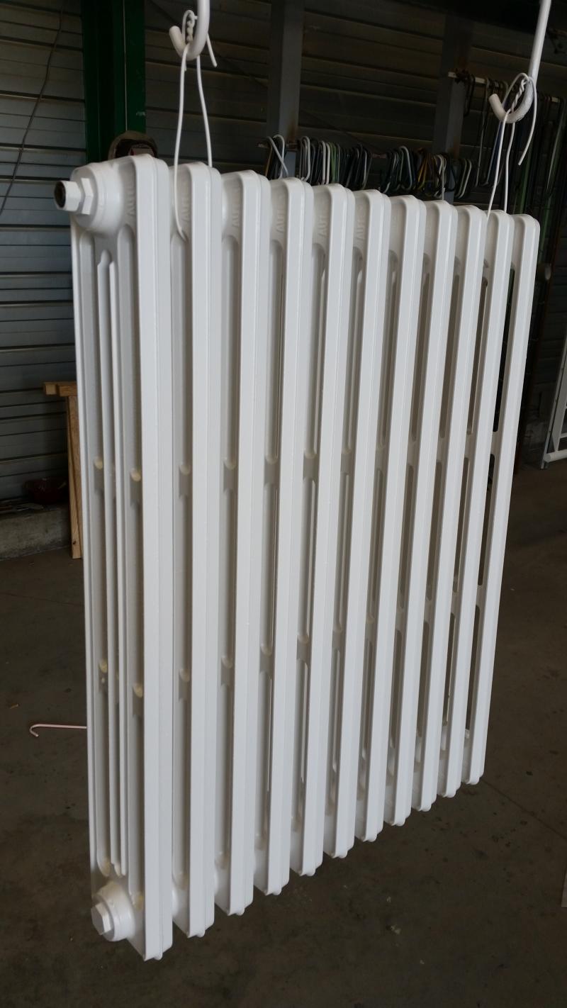 Peinture radiateur fonte